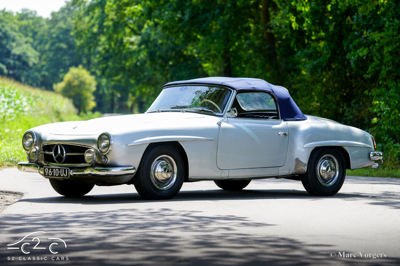 Mercedes 190SL uit 1955 te koop. 1000 Miglia eligible, hard top