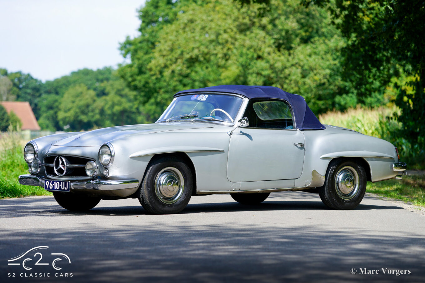 Mercedes 190SL uit 1955 te koop. 1000 Miglia eligible, hard top