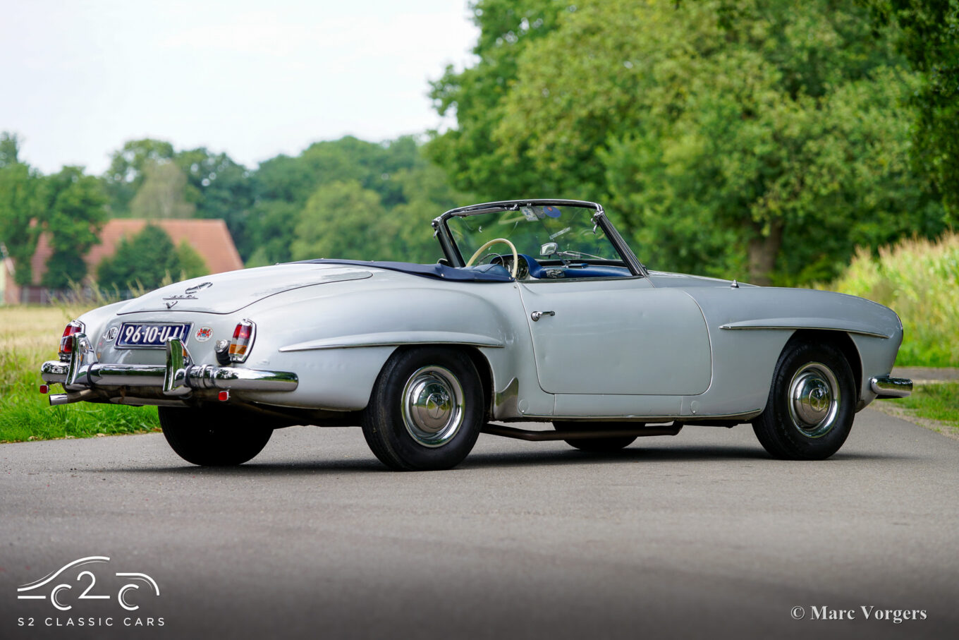 Mercedes 190SL uit 1955 te koop. 1000 Miglia eligible, hard top