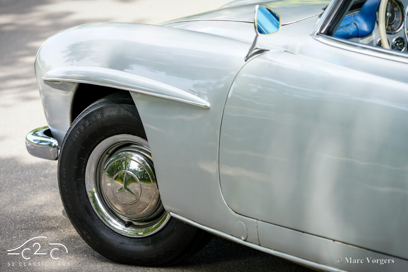 Mercedes 190SL uit 1955 te koop. 1000 Miglia eligible, hard top