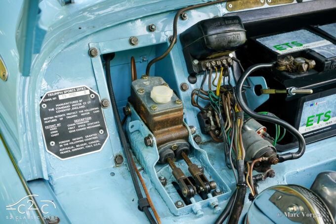 Triumph TR3 small-mouth uit 1957 te koop. 1000 Miglia eligible