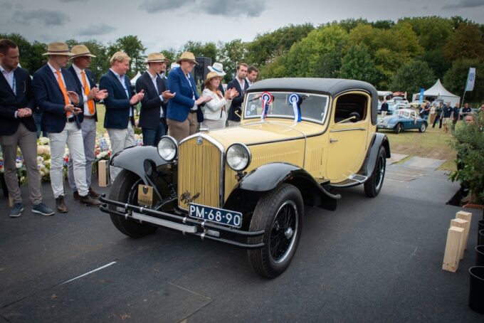Alfa Romeo 6c 1750 gtc touring uit 1931 Best of show bij Wheels at Mariënwaerdt 2025